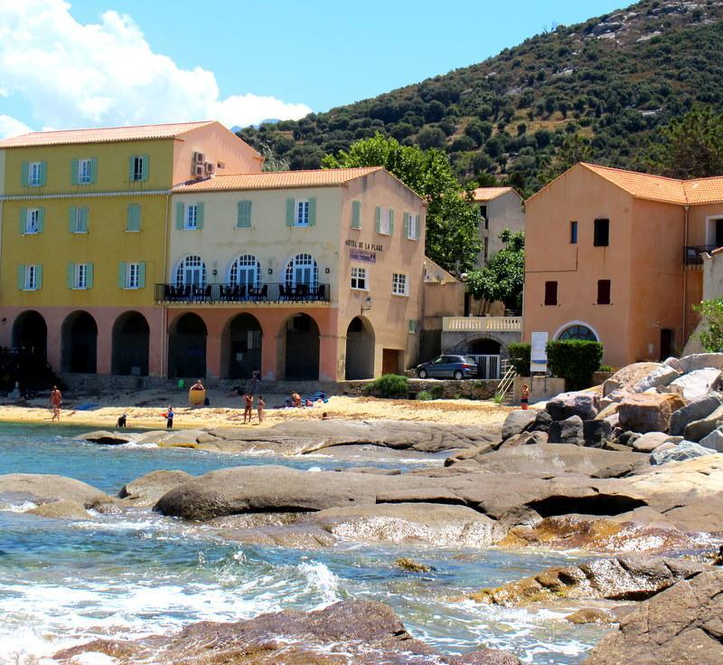 Hotel De La Plage Santa Vittoria Algajola  Exterior foto